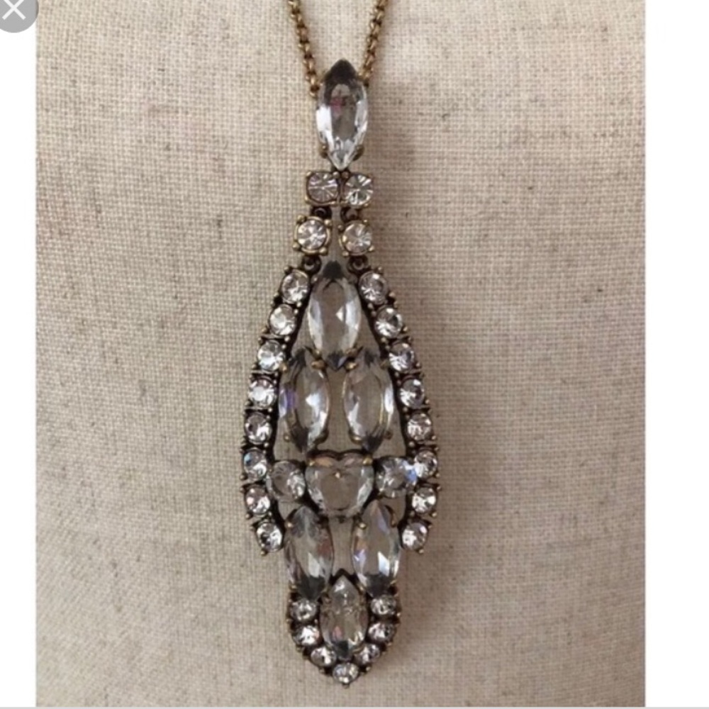 J. Crew Icicle Pendant Necklace